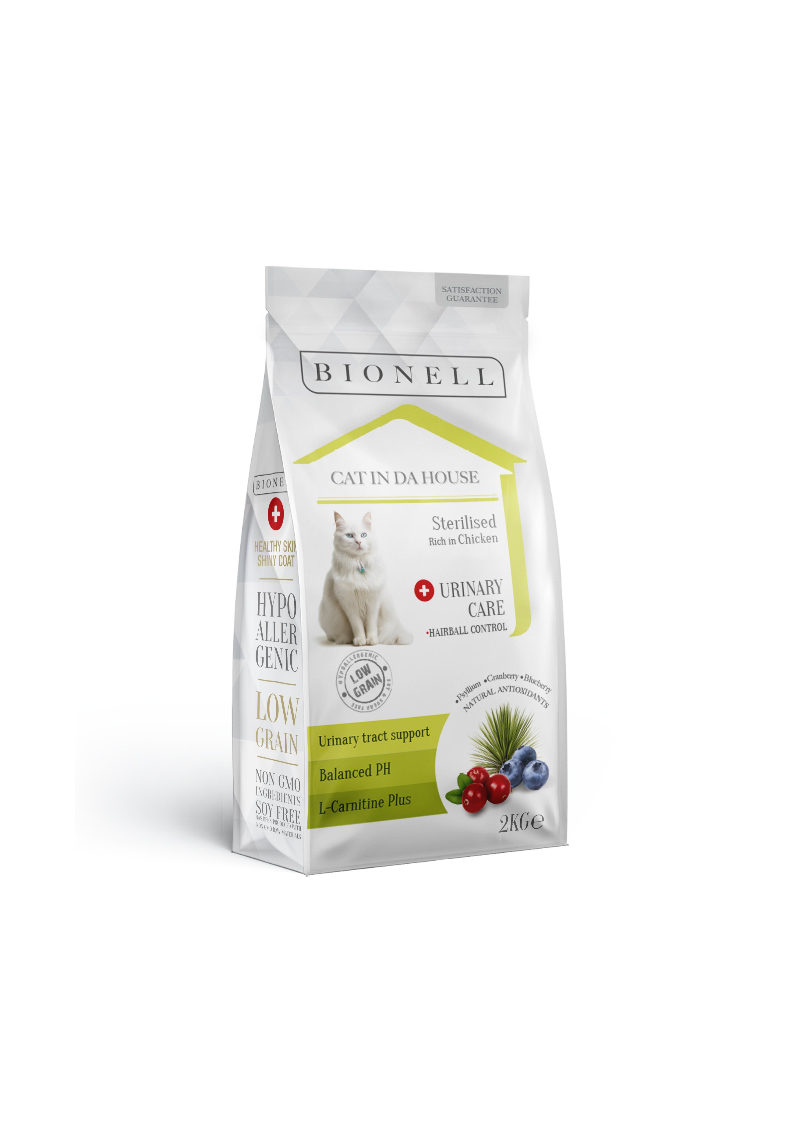 Bionell Sterilised Tavuklu Kedi Maması 2 kg